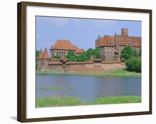 Malbork Castle, Coujavie, Poland-Bruno Morandi-Framed Photographic Print