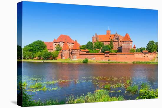 Malbork Castle in Summer Scenery, Poland-Patryk Kosmider-Stretched Canvas