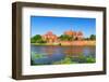 Malbork Castle in Summer Scenery, Poland-Patryk Kosmider-Framed Photographic Print