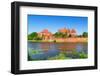 Malbork Castle in Summer Scenery, Poland-Patryk Kosmider-Framed Photographic Print