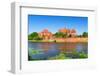 Malbork Castle in Summer Scenery, Poland-Patryk Kosmider-Framed Photographic Print