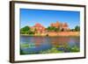 Malbork Castle in Summer Scenery, Poland-Patryk Kosmider-Framed Photographic Print