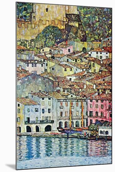 Malcena at the Gardasee-Gustav Klimt-Mounted Art Print