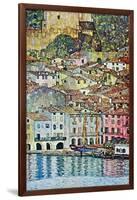 Malcena at the Gardasee-Gustav Klimt-Framed Art Print