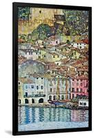 Malcena at the Gardasee-Gustav Klimt-Framed Art Print