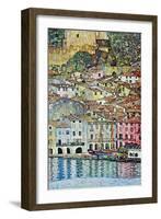 Malcena at the Gardasee-Gustav Klimt-Framed Art Print