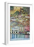 Malcena at the Gardasee-Gustav Klimt-Framed Art Print