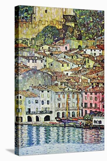 Malcena At The Gardasee-Gustav Klimt-Stretched Canvas