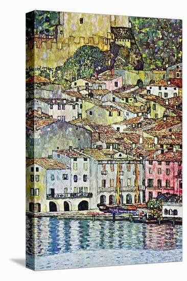 Malcena At The Gardasee-Gustav Klimt-Stretched Canvas