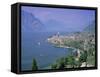 Malcesine, Lago Di Garda (Lake Garda), Italian Lakes, Trentino-Alto Adige, Italy, Europe-Gavin Hellier-Framed Stretched Canvas