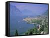 Malcesine, Lago Di Garda (Lake Garda), Italian Lakes, Trentino-Alto Adige, Italy, Europe-Gavin Hellier-Framed Stretched Canvas