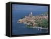 Malcesine, Lago Di Garda (Lake Garda), Veneto, Italy, Europe-Gavin Hellier-Framed Stretched Canvas