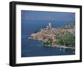 Malcesine, Lago Di Garda (Lake Garda), Veneto, Italy, Europe-Gavin Hellier-Framed Photographic Print