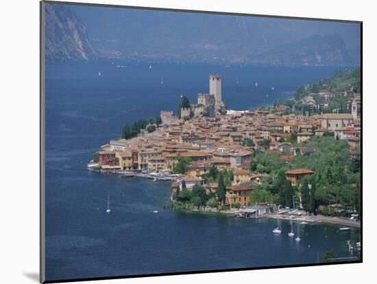 Malcesine, Lago Di Garda (Lake Garda), Veneto, Italy, Europe-Gavin Hellier-Mounted Photographic Print