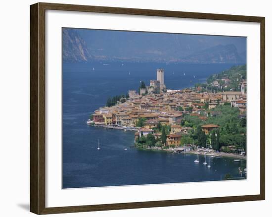 Malcesine, Lago Di Garda (Lake Garda), Veneto, Italy, Europe-Gavin Hellier-Framed Photographic Print