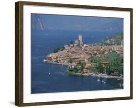 Malcesine, Lago Di Garda (Lake Garda), Veneto, Italy, Europe-Gavin Hellier-Framed Photographic Print