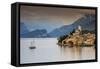 Malcesine, Lake Garda, Veneto, Italy-Stefano Politi Markovina-Framed Stretched Canvas