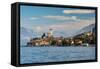 Malcesine, Lake Garda, Veneto, Italy-Stefano Politi Markovina-Framed Stretched Canvas