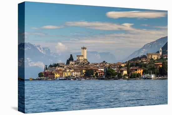 Malcesine, Lake Garda, Veneto, Italy-Stefano Politi Markovina-Stretched Canvas