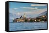 Malcesine, Lake Garda, Veneto, Italy-Stefano Politi Markovina-Framed Stretched Canvas