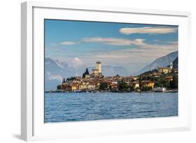 Malcesine, Lake Garda, Veneto, Italy-Stefano Politi Markovina-Framed Photographic Print