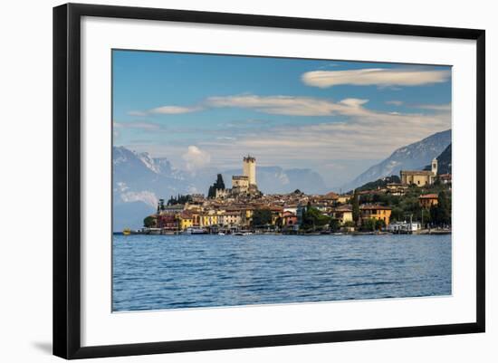 Malcesine, Lake Garda, Veneto, Italy-Stefano Politi Markovina-Framed Photographic Print