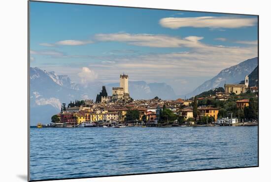 Malcesine, Lake Garda, Veneto, Italy-Stefano Politi Markovina-Mounted Photographic Print