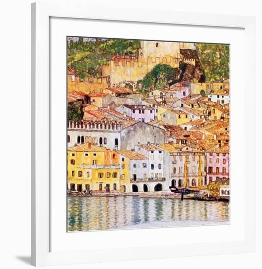 Malcesine sul Garda-Gustav Klimt-Framed Art Print