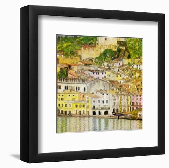 Malcesine sul Garda-Gustav Klimt-Framed Art Print