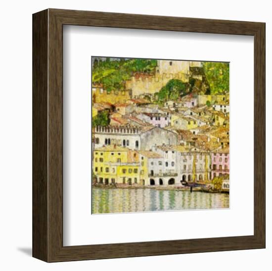 Malcesine sul Garda-Gustav Klimt-Framed Art Print