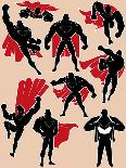 Superhero Banners-Malchev-Art Print