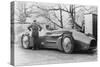 Malcolm Campbell with the 1933 Bluebird, 1933-null-Stretched Canvas