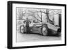 Malcolm Campbell with the 1933 Bluebird, 1933-null-Framed Photographic Print