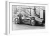 Malcolm Campbell with the 1933 Bluebird, 1933-null-Framed Photographic Print