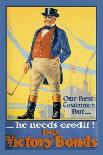 Our Best Customer But, He Needs Credit!-Malcolm Gibson-Art Print