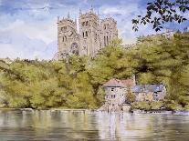 Durham Cathedral from the River Wear-Malcolm Greensmith-Art Print