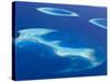 Maldives, Aerial View of Islands and Atolls-Michele Falzone-Stretched Canvas
