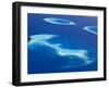 Maldives, Aerial View of Islands and Atolls-Michele Falzone-Framed Photographic Print