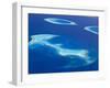 Maldives, Aerial View of Islands and Atolls-Michele Falzone-Framed Photographic Print