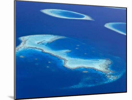 Maldives, Aerial View of Islands and Atolls-Michele Falzone-Mounted Photographic Print