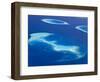 Maldives, Aerial View of Islands and Atolls-Michele Falzone-Framed Photographic Print