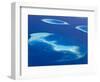 Maldives, Aerial View of Islands and Atolls-Michele Falzone-Framed Photographic Print