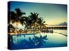 Maldives, Faafu Atoll, Filitheyo Island, Luxury Resort-Michele Falzone-Stretched Canvas