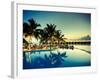 Maldives, Faafu Atoll, Filitheyo Island, Luxury Resort-Michele Falzone-Framed Photographic Print