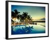 Maldives, Faafu Atoll, Filitheyo Island, Luxury Resort-Michele Falzone-Framed Photographic Print