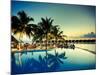 Maldives, Faafu Atoll, Filitheyo Island, Luxury Resort-Michele Falzone-Mounted Photographic Print