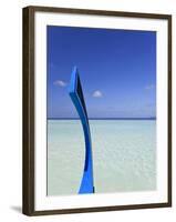 Maldives, Faafu Atoll, Lagoon-Michele Falzone-Framed Photographic Print