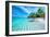 Maldives Islands Ocean Tropical Beach-Altug Galip-Framed Premium Photographic Print