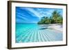 Maldives Islands Ocean Tropical Beach-Altug Galip-Framed Photographic Print