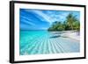 Maldives Islands Ocean Tropical Beach-Altug Galip-Framed Photographic Print